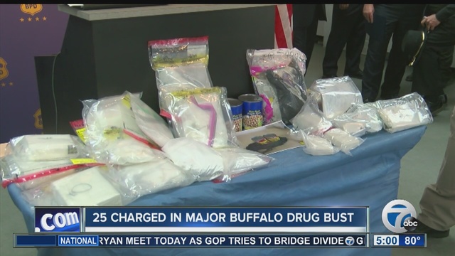 25 suspects charged in major Buffalo drug bust - WKBW.com Buffalo, NY