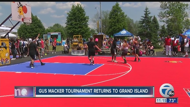 gus macker basketballs