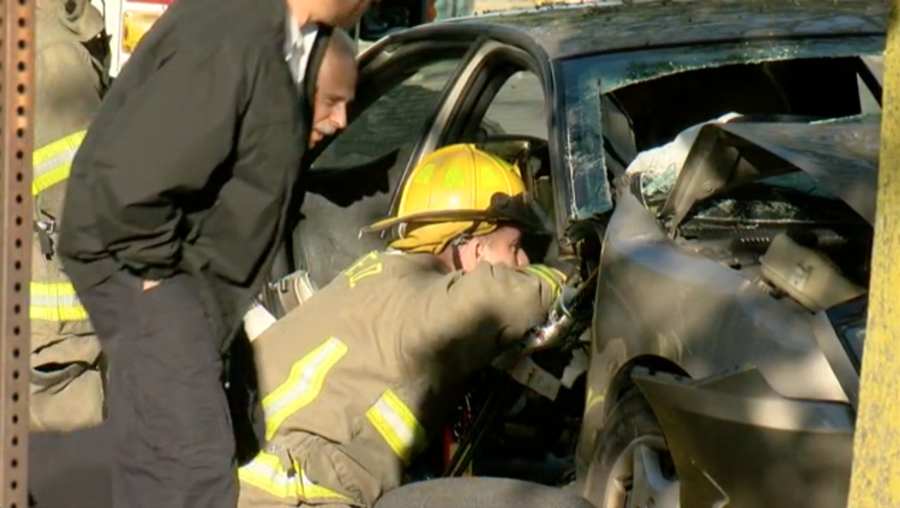 Firefighters free two people trapped in vehicle after crash - WKBW.com ...