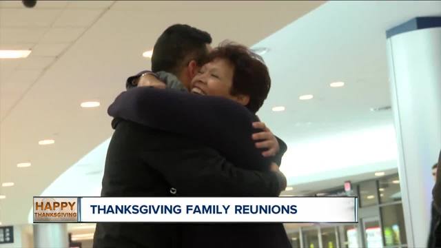 Families reunite for Thanksgiving in WNY