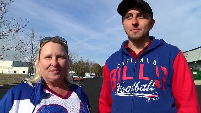 Bills fans return home from Jacksonville Bills fans return home from Jacksonville