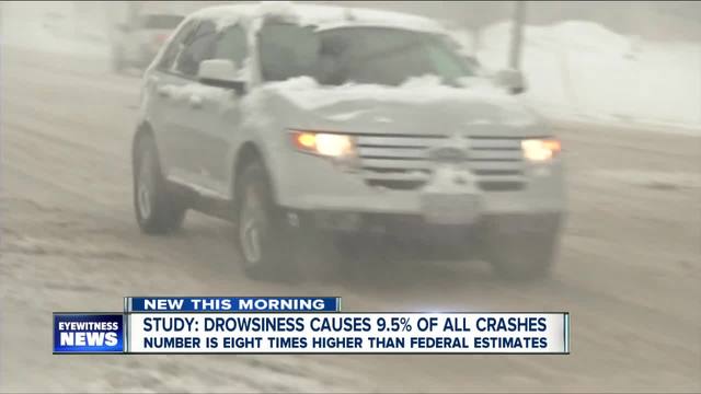 Drowsy driving responsible for nearly 10% of crashes, study shows