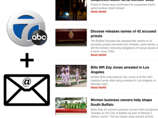 Sign up for WKBW Newsletters