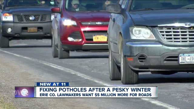 erie county wants 5 million more for roads wkbw com buffalo ny erie county department of public works