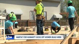 Habitat kicks-off women build week
