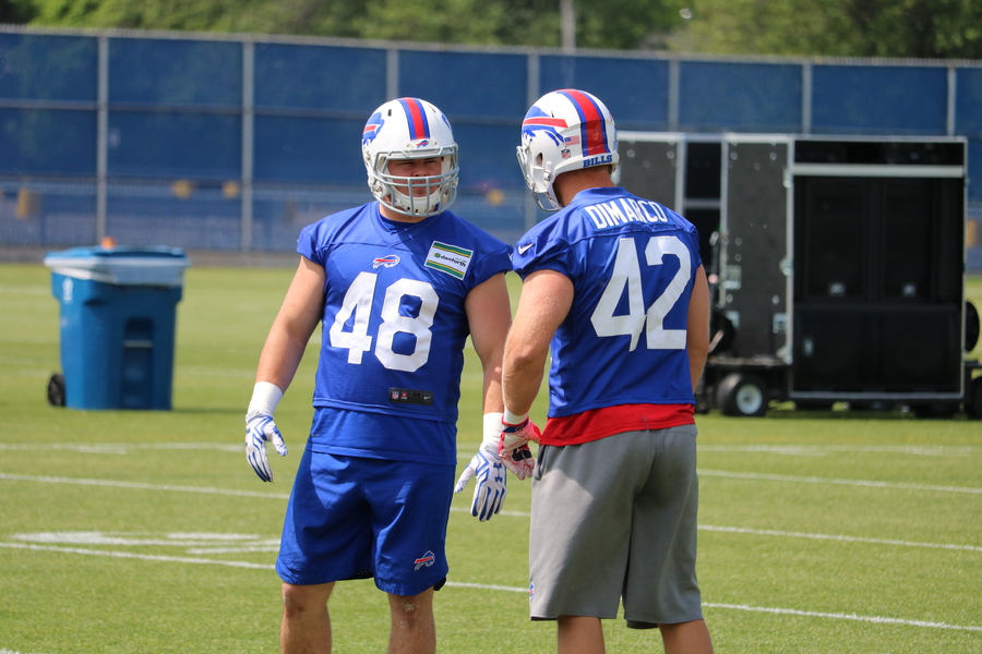 Zach Olstad Bus mechanic turned Buffalo Bills fullback