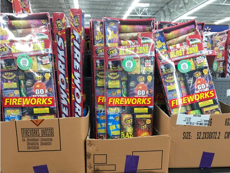 Why are fireworks being sold in Erie County? Buffalo, NY